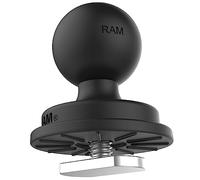RAM Mounts RAM 1 Inch TRACK BALL WITH T-BOLT ATTACHMENT, RAP-B-354U-TRA1 | Compatible with Tough-Track, YakAttack and gear track systems, composite mounting base