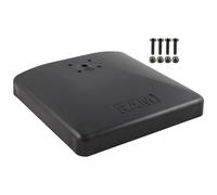 RAM Mounts RAM 9Inch X 9Inch WEIGHTED PLASTIC BASE W/ 4 HOLES, RAP-251-1U (PLASTIC BASE W/ 4 HOLES)