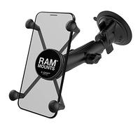 RAM MOUNTS RAM-B-166-C-UN10U Bicycle/Car Mount (Mobile Phone/Smartphone, Bicycle/Car, Passive Holder, Black, Aluminium, Stainless Steel, Thermally Stable Compound (TSC), USA)