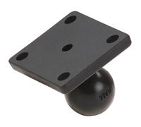 RAM Mounts s Base Plate Square WITH B-BALL (1-INCH)