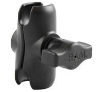 Ram Mounts Short Double Socket Mono Pivot Arm Black B Size 1 ´´ Balls