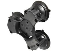 RAM MOUNTS - Triple Suction Cup Base for Smartphone Mount