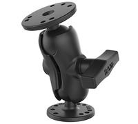 RAM Mounts Universal Double Ball Mount with Two Round Plates
