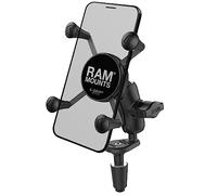 Ram Mounts Stem Mount Short Arm & X-grip Silver unisex