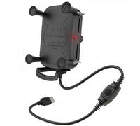 Ram Mounts X-grip Wp Charging Phone Mount Black