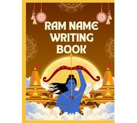 Ram Name Writing Book - 51,000 Spaces | Shri Ram Naam Lekhan Notebook | Hindu Devotional Writing Practice Book | Spiritual Meditation & Prayer Journal