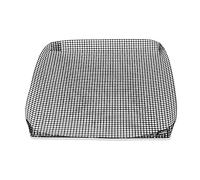 RAM ONLINE Multi Purpose Black Mesh Oven Chip Tray Baking Tray Crossiants Pizza Chips Cooking Baking Tray 25cm x 25cm