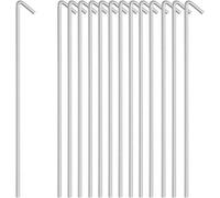 Ram Online Ram 50 X Heavy Duty Galvanised 9" Steel Tent Pegs
