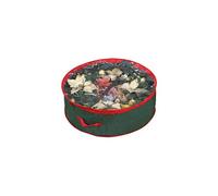 Ram Online Ram Green Christmas Zip Up Wreath Storage