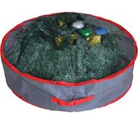 Ram Online Ram Heavy Duty Grey Christmas Xmas Wreath Storage Bag