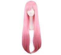 Ram or Rem Cosplay Wigs Re:life in a Different World from Zero Pink Blue 80cm Long Straight Synthetic Hair Wigs for Adult