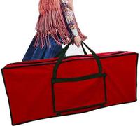 Ram® Red Christmas Tree Storage Bag Fabric Xmas Tree Fabric Decor Holiday Store Bag Upto 9FT Trees
