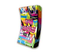 Ram Rugby Graffiti Curve Hit Shield - Contact Pad - Tackle Shield - Club Quality - UK Made for Durability - Small - Essential Rugby Training Equipment - Great