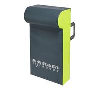 Ram Rugby Single Wedge Hit Shield - Contact Pad - Tackle Shield - Club Quality - Industrial-Grade Water-Resistant PVC - UK Made - Large, Medium or Small - Suitable for Seniors, Juniors & Minis
