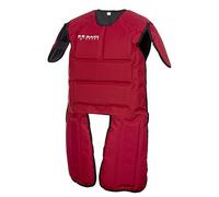 Ram Rugby Tackle Suit - Full-Contact Training Gear, Durable 600D Cordura, Reversible Red/Black Design, Lightweight Foam Protection, Sizes for Seniors, Youth, and Juniors