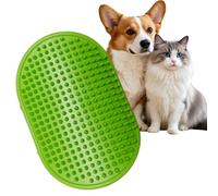 Ram® Silicone Dog Grooming Brush Silicone Bristle Secure Hand Strap Pet Dog And Puppy Cleaning Grooming Brush