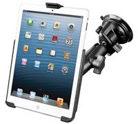 RAM Suction Cup Mount for iPad mini 4 & 5, Use W/O Case or Sleeve, US Made
