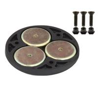 RAM Triple Magnetic Base RAP-339U, Works With RAM Round Bases