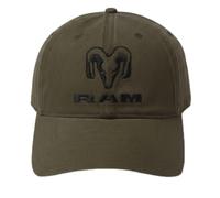 RAM Trucks Embroidered Logo Twill Hat - Peached Cotton Adjustable Cap