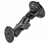 RAM Twist Lock Suction Mount with Round Plate (AMPS hole pattern)