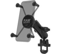 Ram X-Grip Large Phone Mount with Handlebar U-Bolt Base - Medium | ✅ 5 years warranty