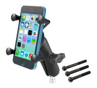 RAM X-Grip Motorcycle Handlebar Clamp Phone Mount for iPhone, Galaxy S, LG, etc