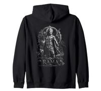 Rama Hindu Warrior Prince Ramayana Avatar Zip Hoodie