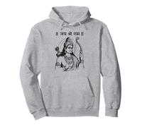 Rama, Ram, Diwali Shree Ram Hindu Temple Jai Shree Ram Hindi Pullover Hoodie