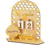 Ramadan Calendar, Ramadan Decorations for Home, Wooden Ramadan Advent Calendar, 30 Day Ramadan Countdown Calendar, Ramadan Advent Calendar 2025, Ramadan Decorations for Ramadan and Eid Mubarak