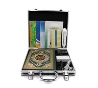 Ramadan Digital Quran Reading Pen 8GB Memory Downloading Reciters and Languages English Arabic Urdu French Spanish German etc,with 6 Holy Quran Books for Kid and Arabic