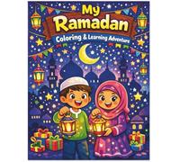 Ramadan Heroes: A Fun Coloring & Learning Book for Kids