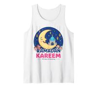 Ramadan Kareem Kids Cute Crescent Moon Muslim Children Tank Top