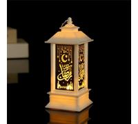 Ramadan Lantern Lights, Ramadan Table Decoration Lamp, Eid Mubarak Lantern Decorations, Mini Hanging LED Lantern Ramadan Decorations for Home Table Patio Centerpiece Muslim Islamic Festival Decor