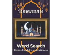 Ramadan Month Search Word Puzzle Book: Word searches with easy-to-read print about Ramadan Month, Holy, Islamic holiday and more| 6x9 inches, 110 ... gift for holiday, vacations and free time.