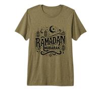 Ramadan Mubarak Decoration Islamic Hadith Dua New Muslim Premium T-Shirt