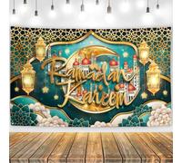 Ramadan Mubarak Decorations Eid Mubarak Backdrop Ramadan Kareem Decor Ramadan Decorations for Home Party