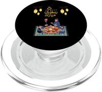 Ramadan Mubarak Family Iftar Illustration Art PopSockets PopGrip for MagSafe