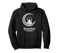 Ramadan Mubarak Happy Fasting Crescent Moon Islamic Muslim Pullover Hoodie