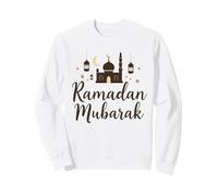 Ramadan Mubarak Happy Fasting Crescent Moon Islamic Muslim Sweatshirt