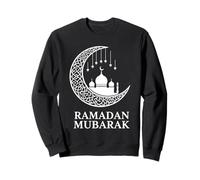Ramadan Mubarak Happy Fasting Crescent Moon Islamic Muslim Sweatshirt