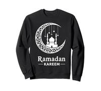 Ramadan Mubarak Happy Fasting Crescent Moon Islamic Muslim Sweatshirt