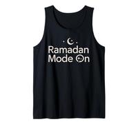 Ramadan Mubarak Happy Fasting Crescent Moon Islamic Muslim Tank Top