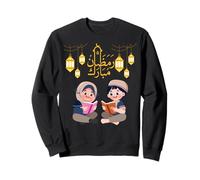 Ramadan Mubarak, Muslim Kids, Quran Reading, Art Graphic Sweatshirt