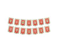 Ramadan Mubarak Palestine Themed Bunting - Watermelon Themed Decoration - Ramadan Party Banner