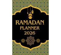 Ramadan Planner: Prayer & Fasting Tracker | Quran Reading Log | Ibadah Organizer | Islamic Productivity Journal