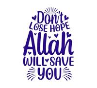 Ramadan Recharge Your iman Muslim Religion holy Month Typography Vinyl Art Sticker 57.6x82.9cm Can Modify and add Information DarkBlue