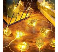 Ramadan String Light Ramadan Decorations, Eid Mubarak Decorations Light, Star Fairy String Lights for Eid Festival Christmas Home Outdoor Garden Wedding Birthday Decorations