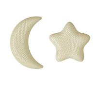 Ramadans Serving Tray Eid Mubaraks Moons Stars Shape Food Container Crescents Platter Dishes Islamics Muslims Party Decors Crescents Platter Dishes