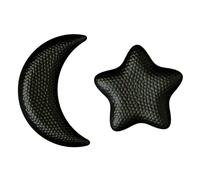 Ramadans Serving Tray Eid Mubaraks Moons Stars Shape Food Container Crescents Platter Dishes Islamics Muslims Party Decors Ramadans Serving Tray