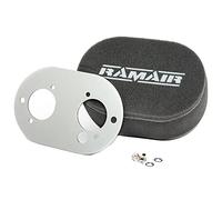 RAMAIR Carb Air Filters With Baseplate Dellorto 45/48 DHLA 40mm Bolt On